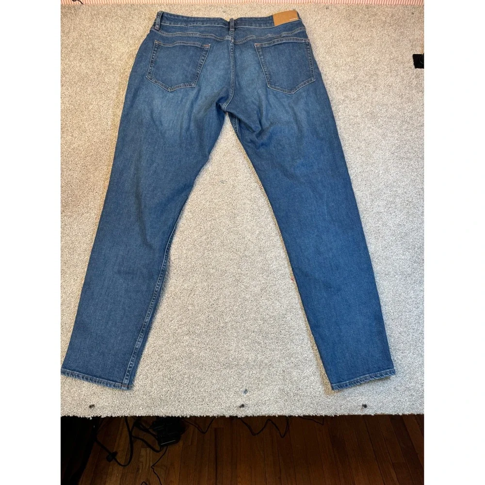 Bonobos Athletic Fit Jeans Mens 36x34 Medium Wash Blue Denim Pants